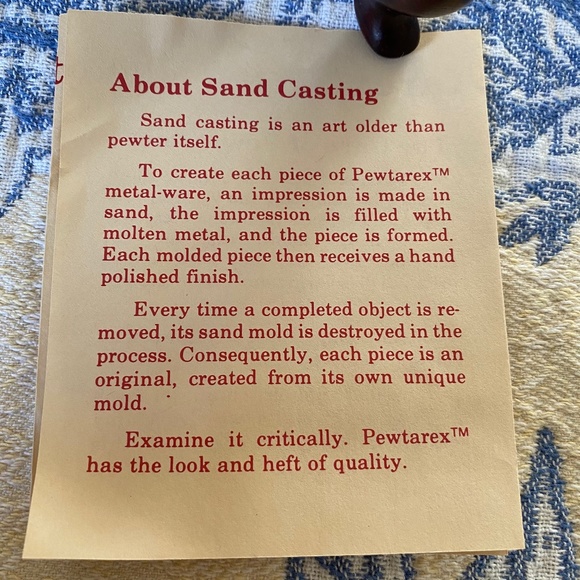 Pewtarex I Golf Bread Tray - Picture 10 of 12